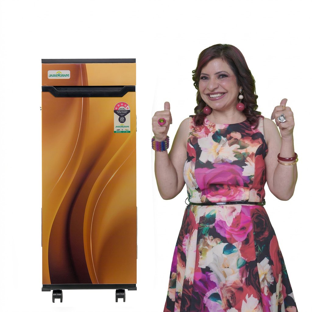 Jaisinghani Group 1HP Cabinet Atta Maker | High-Speed Domestic Flour Mill | 8–10 Kg/Hr Capacity | Energy Efficient 0.75 Unit/Hr | Ideal for Fresh Wheat & Rice Flour